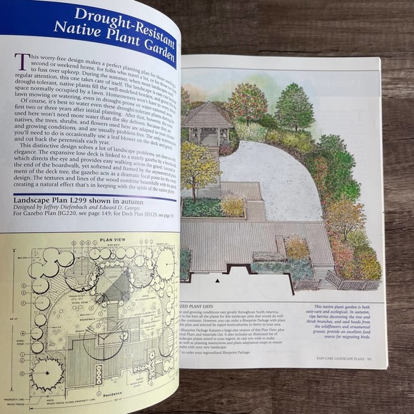 EASY-CARE LANDSCAPE PLANS: 41 PROFESSIONAL DESIGNS FOR DO-IT-YOURSELFERS - Picture 8 of 9